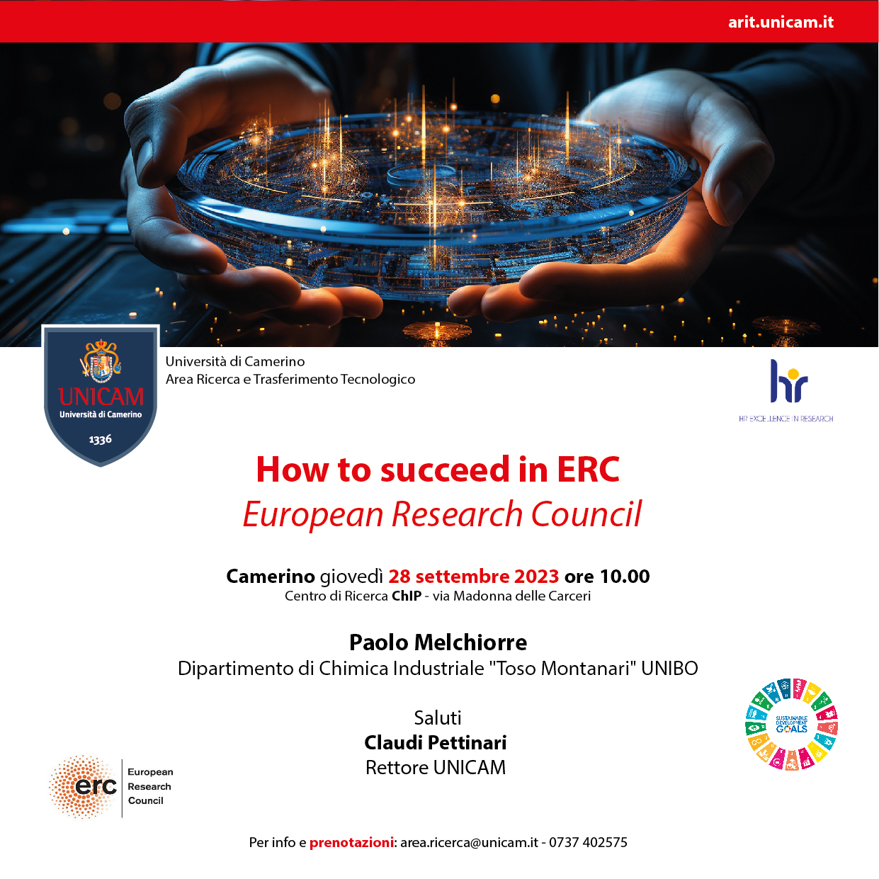 How to succeed in ERC